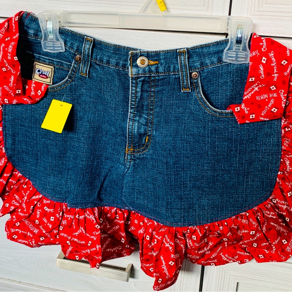 Denim 1/2 Apron made from Jeans